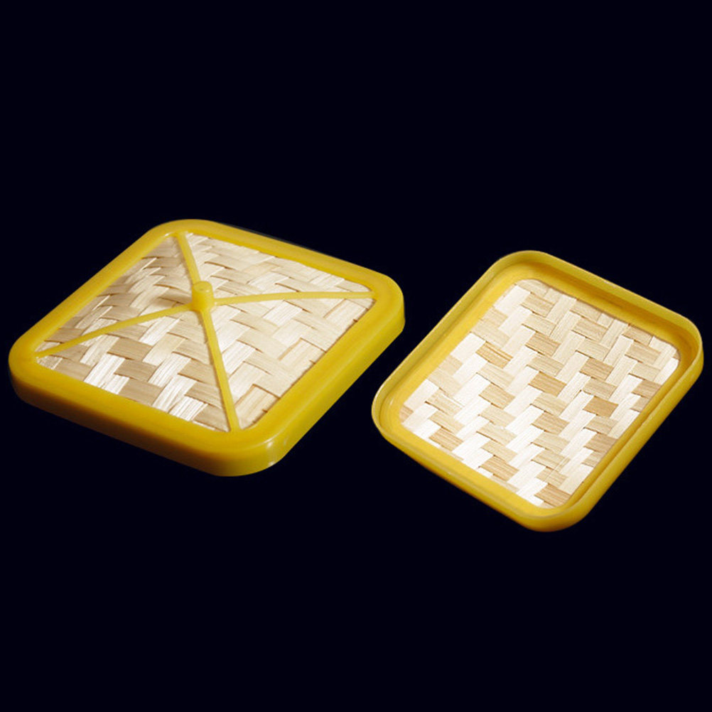 Steamer Bamboo Set - 1Set Premium Bamboo Steamer Set for