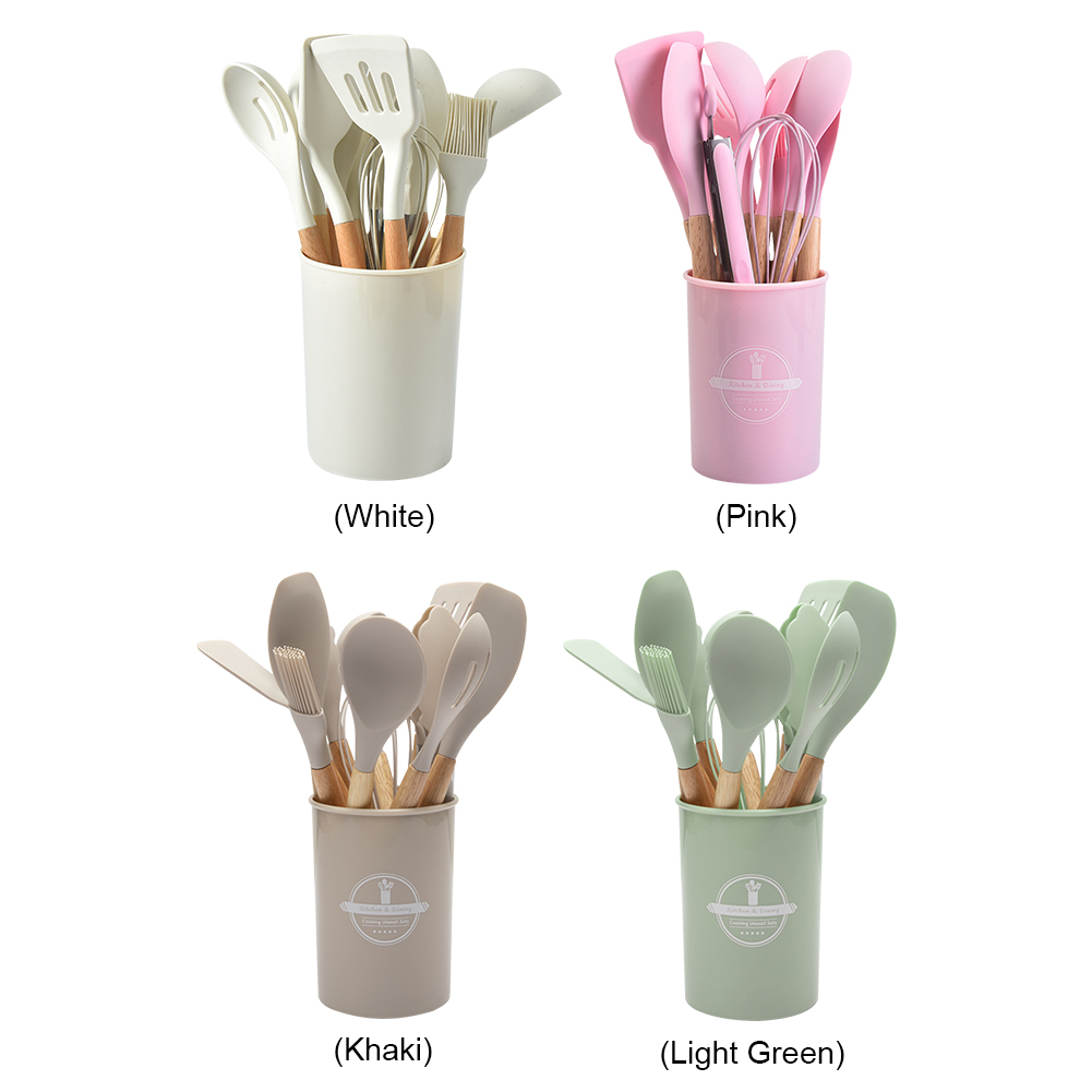 12Pcs Kitchen Utensil Set Heat - Home Cooking Cookbook ulasan dan harga