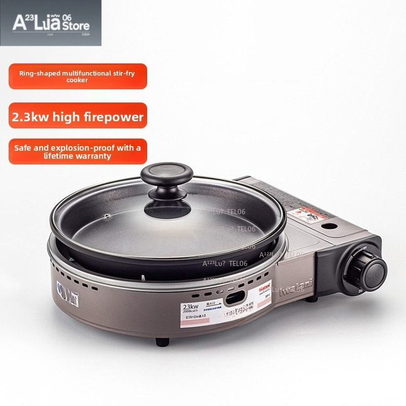 Portable Windproof Gas Stove B - Home Cooking Gas Stove ulasan dan harga