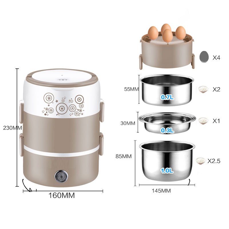 220V Stainless Steel Electric  - Home Cooking Heater ulasan dan harga