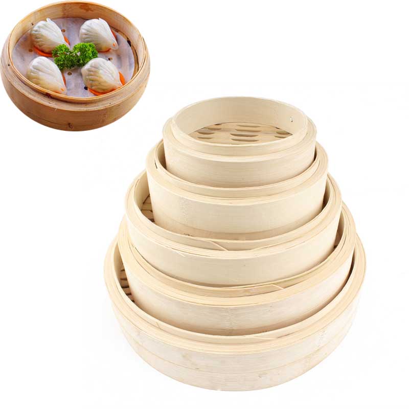 Bamboo Steamer Basket, Steamin - Steamer Bamboo Set ulasan dan harga