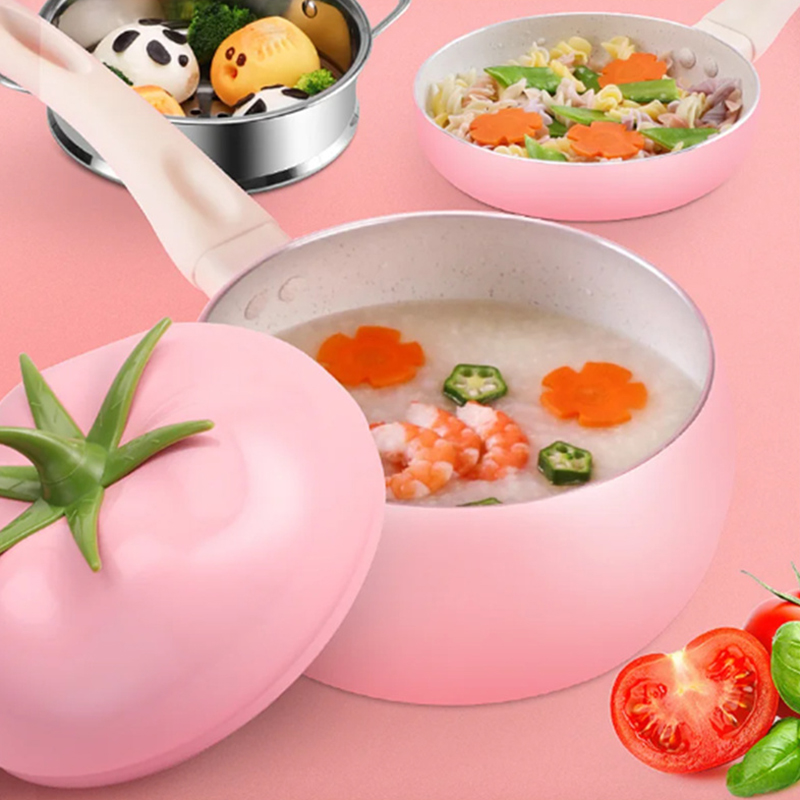 Fruit Tomato Shape Frying Pan  - Home Cooking Cookbook ulasan dan harga