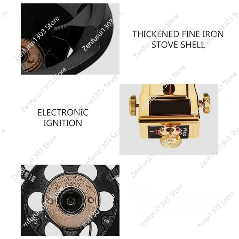 Commercial Fierce Fire Gas Sto - Home Cooking Gas Stove ulasan dan harga