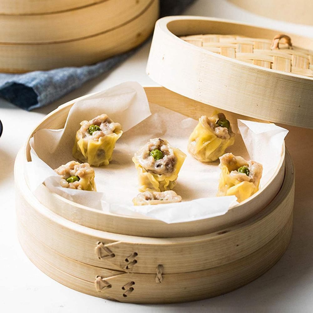Chinese Vegetables Cover Kitch - Steamer Bamboo Set ulasan dan harga