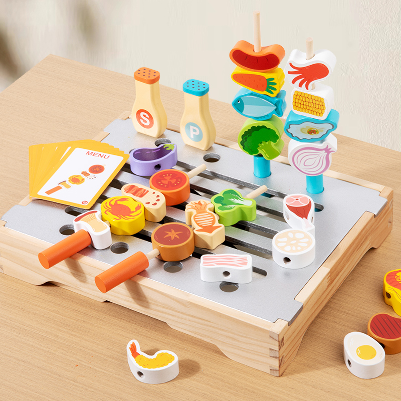 Children's Wooden Imitation Ba - Home Cooking Cookbook ulasan dan harga