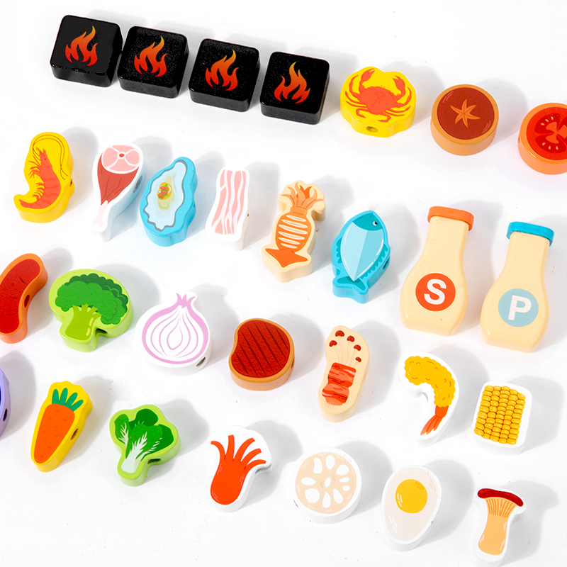 Children's Wooden Imitation Ba - Home Cooking Cookbook ulasan dan harga
