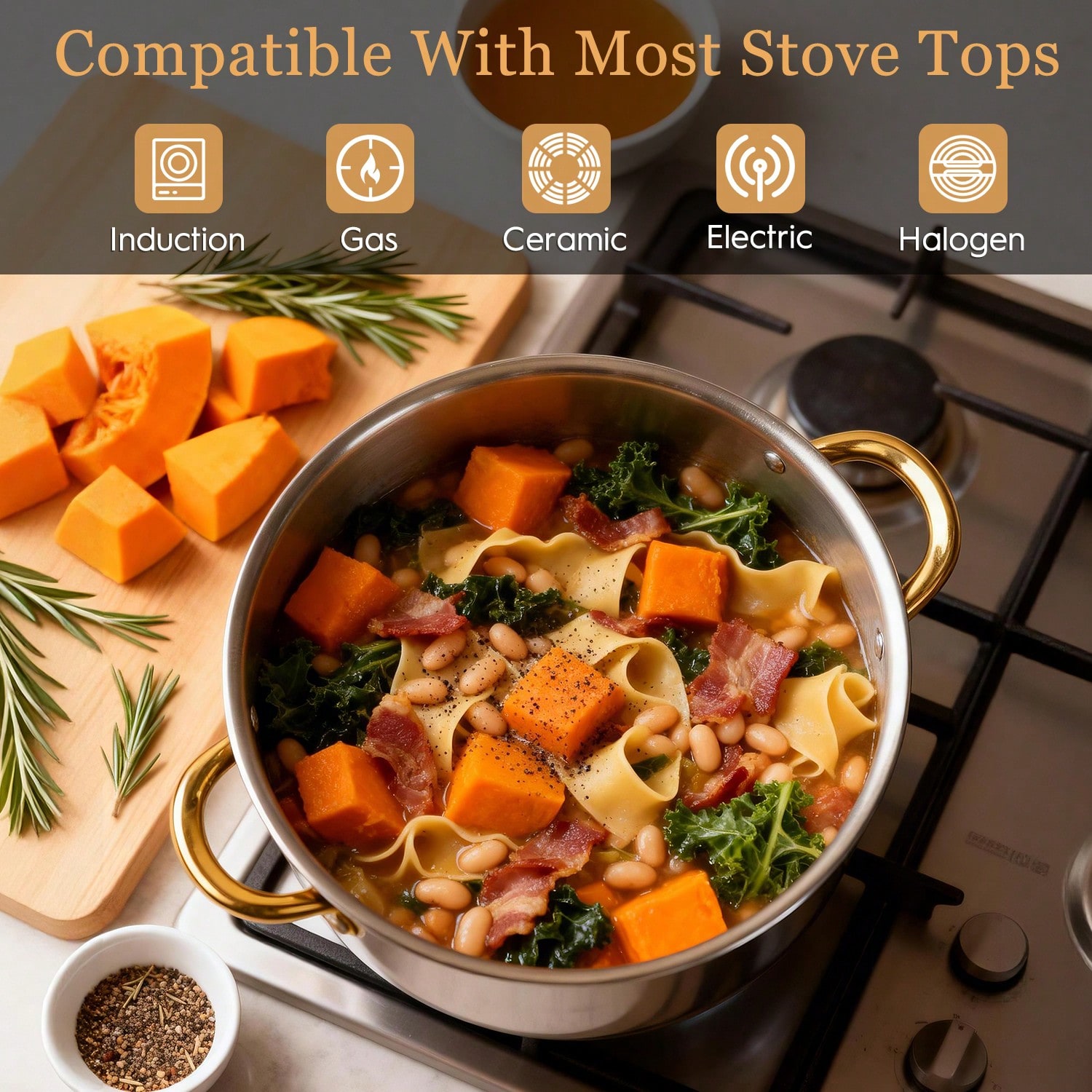 Stainless Steel Pot Set Modern - Home Cooking Cookbook ulasan dan harga