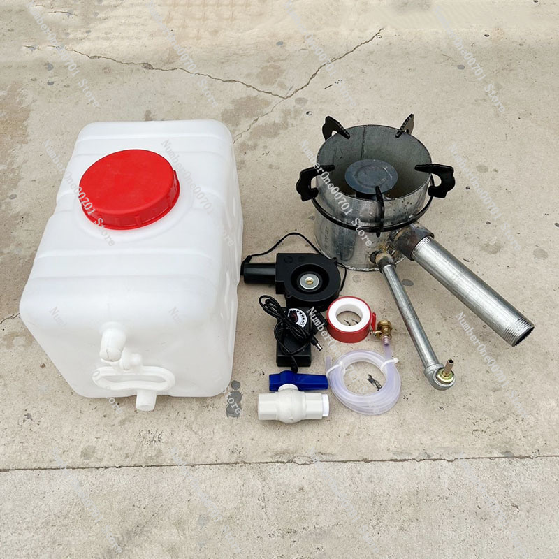 Blue Flame Waste Oil Gasificat - Home Cooking Heater ulasan dan harga