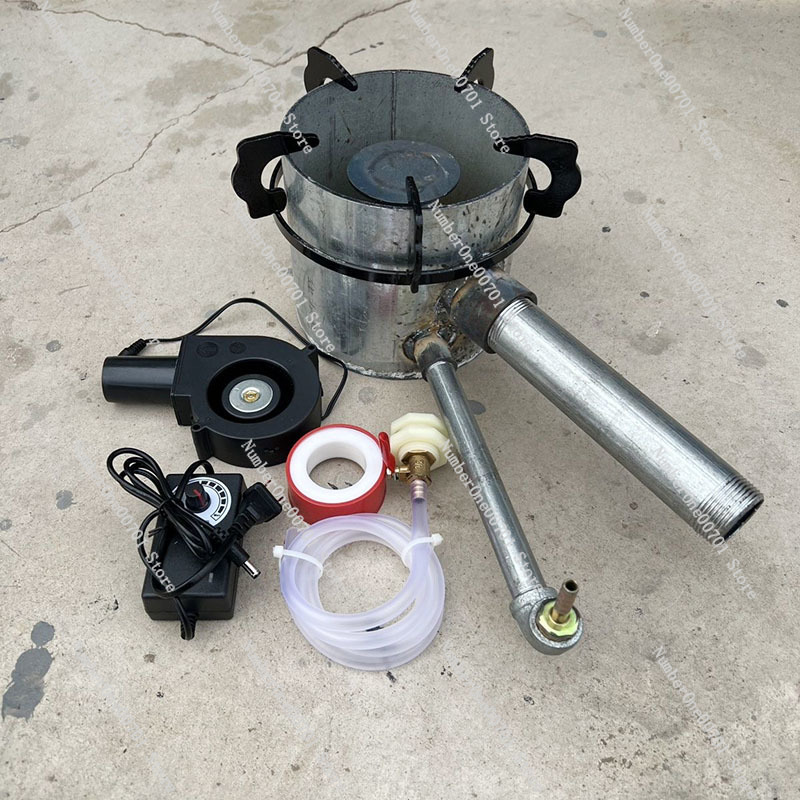 Blue Flame Waste Oil Gasificat - Home Cooking Heater ulasan dan harga