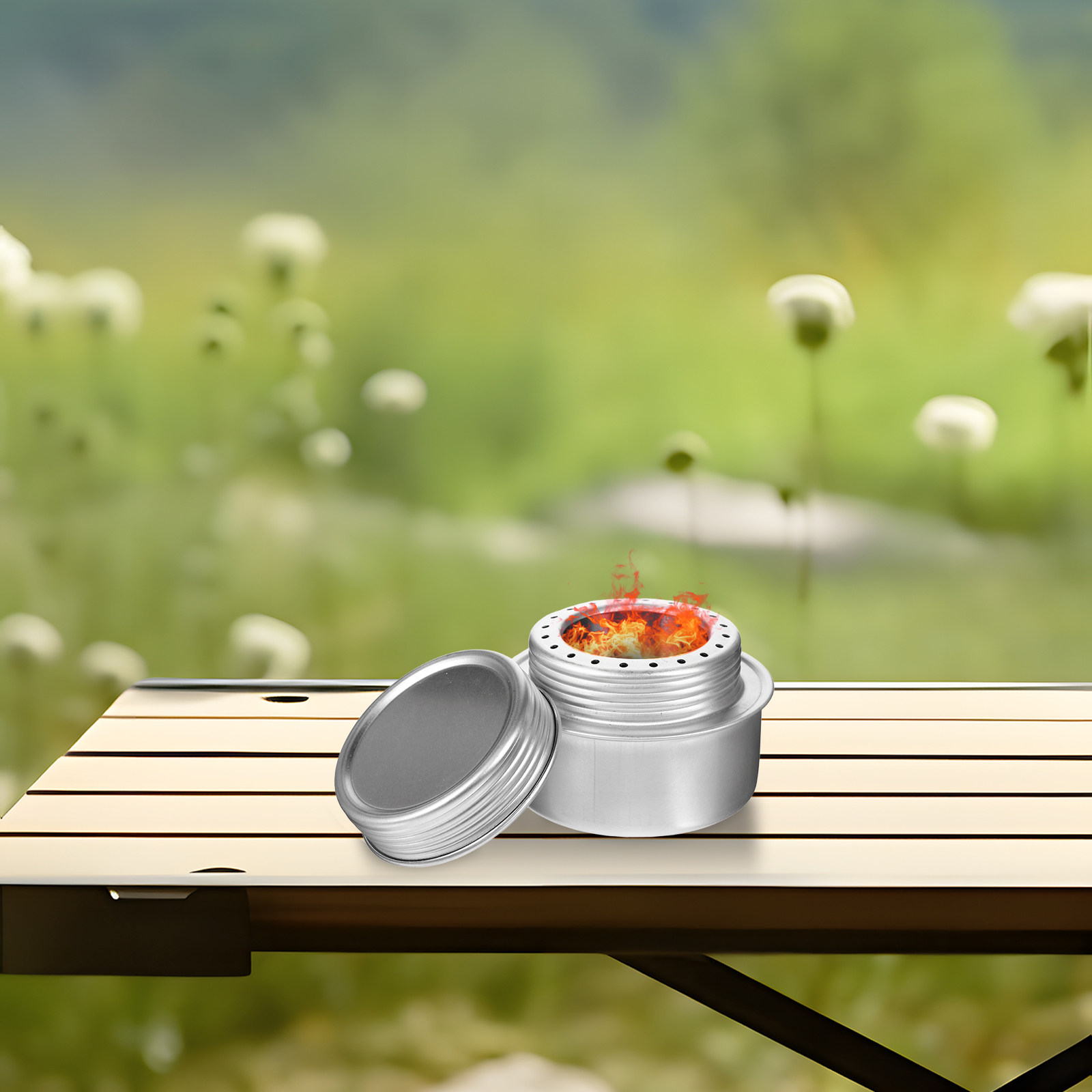 Aluminum Alcohol Stove 100ml S - Home Cooking Heater ulasan dan harga
