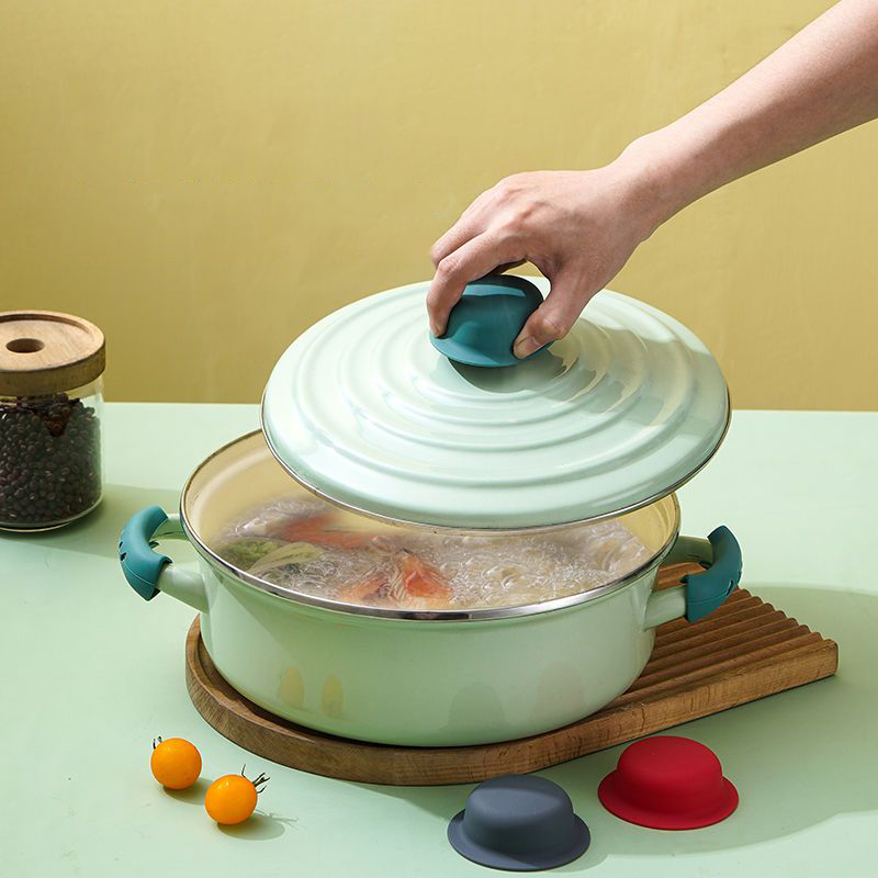 1/2Pcs Heat Resistant Pot Pan  - Home Cooking Cookbook ulasan dan harga