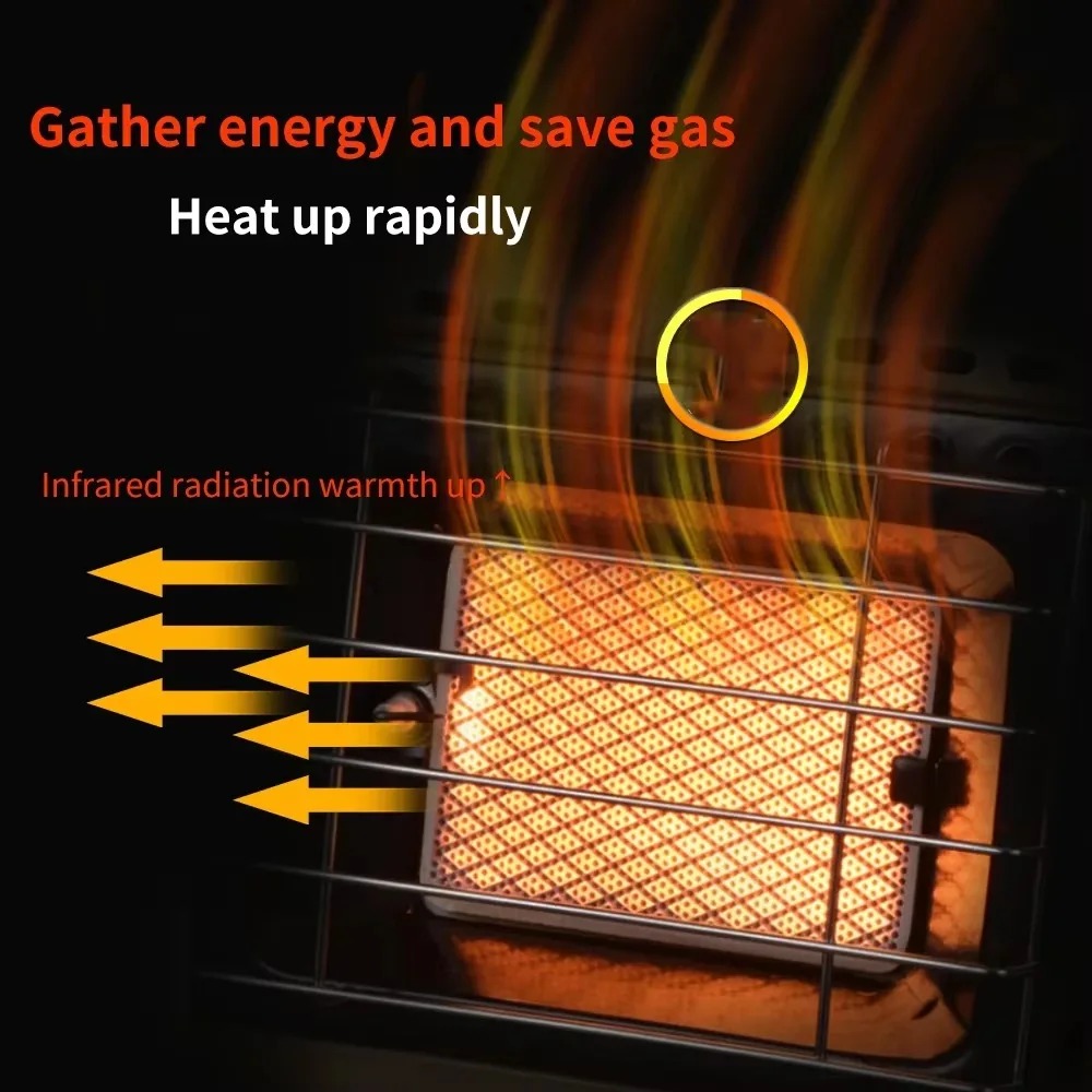 1.5KW Portable Gas Stove Heate - Home Cooking Heater ulasan dan harga
