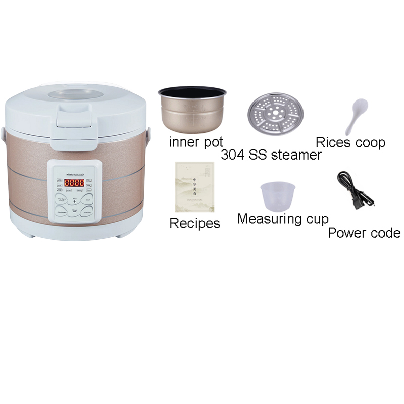 12-24V 220V Rice Cooker Soup S - Home Cooking Heater ulasan dan harga