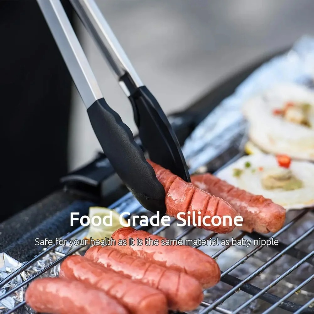 Multi-Size Lock Kitchen Tongs  - Home Cooking Cookbook ulasan dan harga